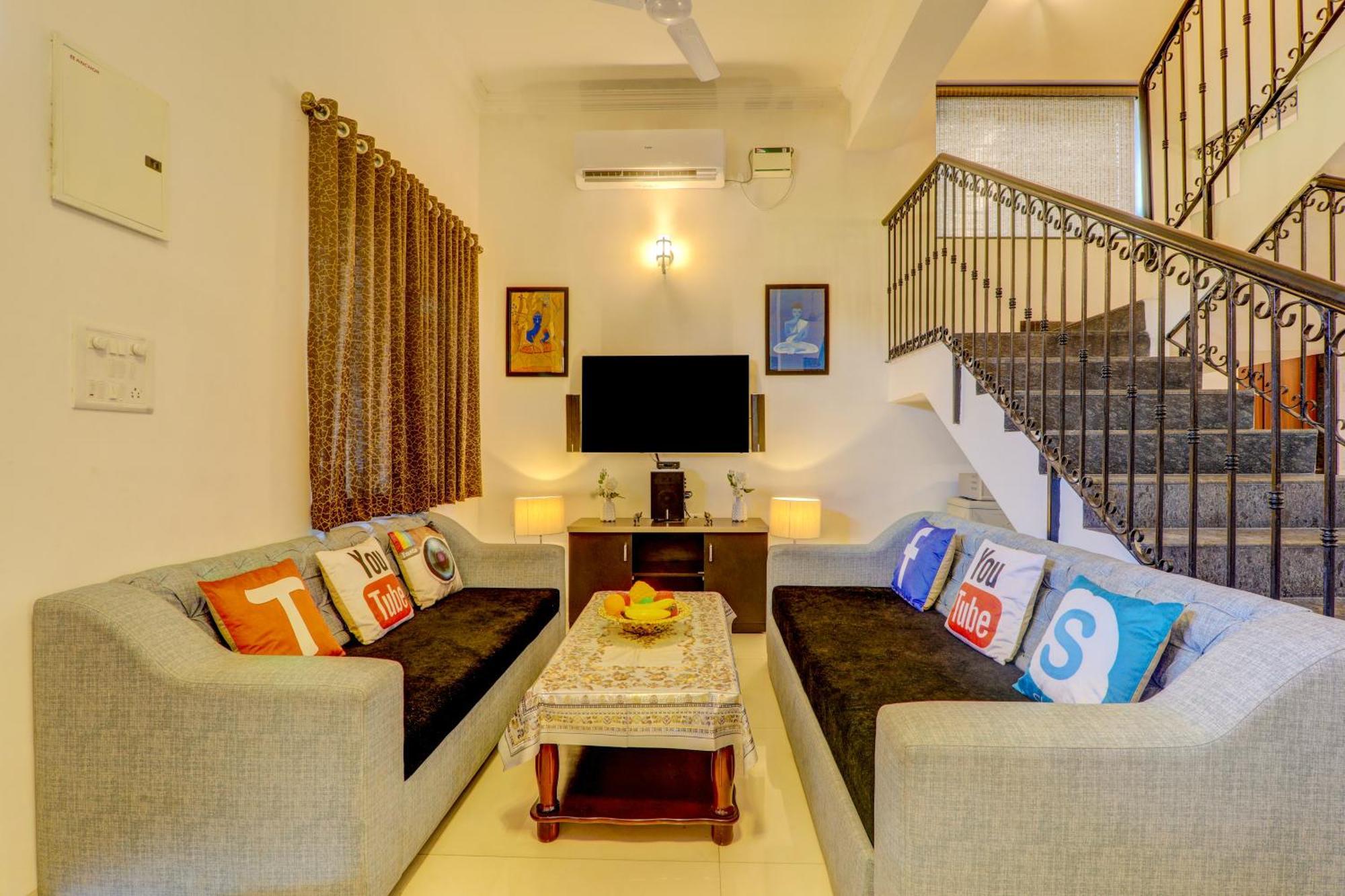 Ludo Private Pool Villa, Wifi-Caretaker-Parking, North Goa บากา ภายนอก รูปภาพ